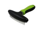 Pet Life Flex Series Dual-Row Grooming Rake Pet Comb